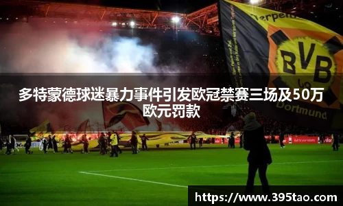 多特蒙德球迷暴力事件引发欧冠禁赛三场及50万欧元罚款