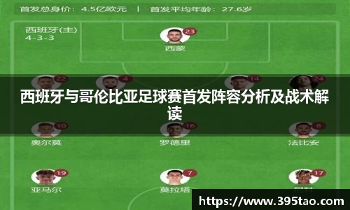 西班牙与哥伦比亚足球赛首发阵容分析及战术解读